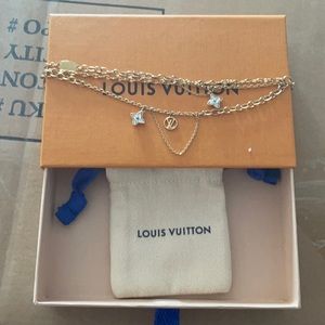 Louis Vuitton blooming strass bracelet